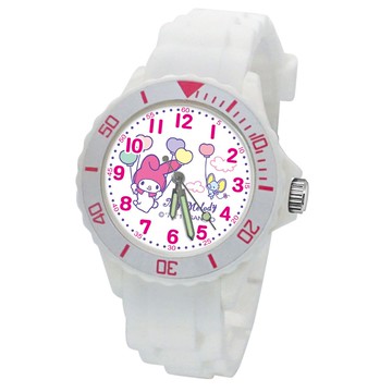 氣球白-美樂蒂(兒童手錶)