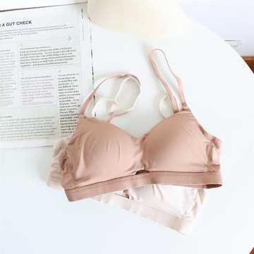 簡約舒適小胸平胸無鋼圈文胸聚攏上托薄款性感少女內衣無痕小碼65