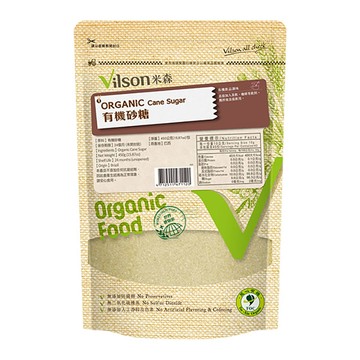 【米森 vilson】有機砂糖(450g/包)
