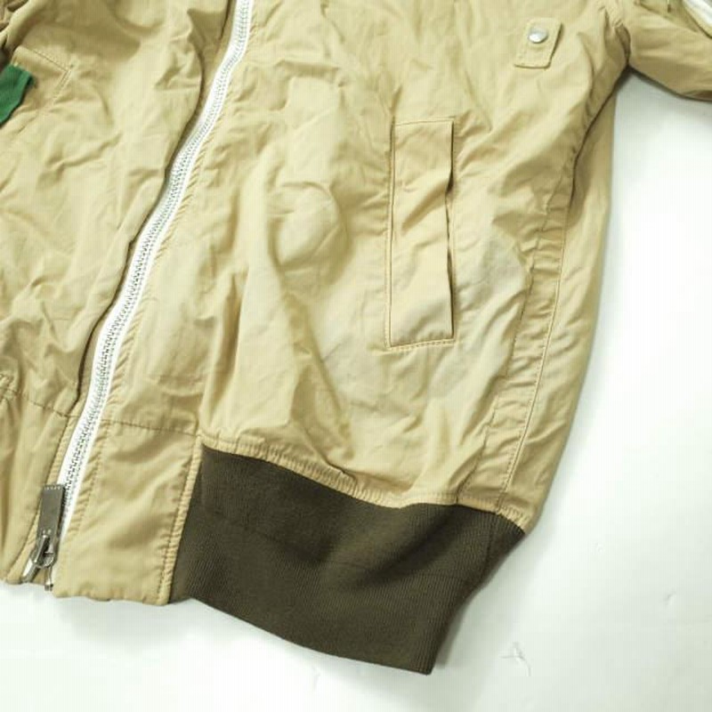 sacai サカイ 17SS 日本製 MA-1 フライトジャケット 17-01280M 2
