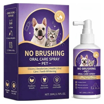 【寵物牙齒清潔】犬貓牙齒噴霧/清潔劑 減少牙垢 適用所有犬貓品種