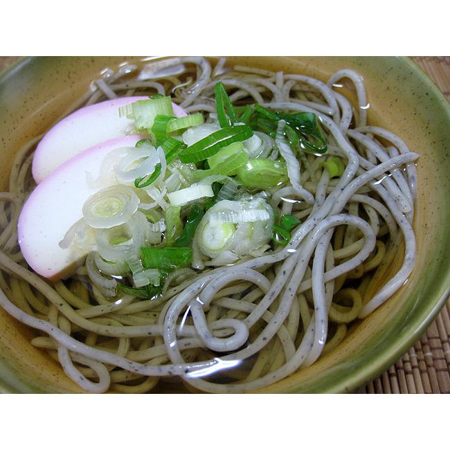 吉粋オススメ！生そばセット(ごま、更科、やぶ細切り)生蕎麦3種つゆ付