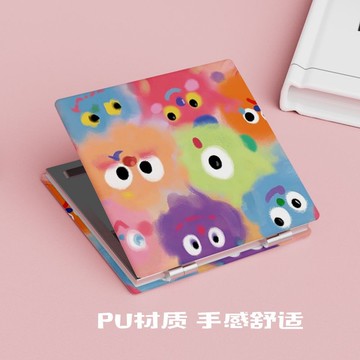 創意精靈小眾隨身鏡學生便攜折疊雙面鏡手拿可愛少女心補妝鏡方形 海鷗