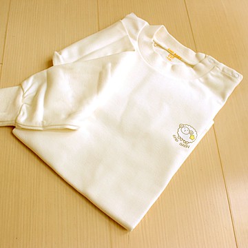 GMP BABY柔軟羊寶貝羊毛半高領衛生衣1件-110CM