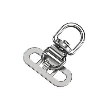 【ibits】YG Mini側掛360度旋轉單扣 鋼黑銀玫金白粉綠紅紫藍暗橙 BI6037