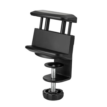 AIDATA 愛得他 夾BAR 桌夾式延長線整理固定座 PH-1010 雙向使用 共同分享  黑色  1個