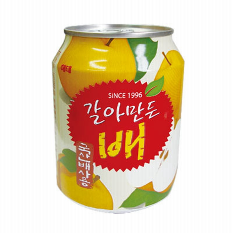 ヘテ おろし梨ジュース 238ml 1缶 すりおろし梨 果実ジュース 韓国飲料 韓国ドリンク 韓国飲み物 韓国食品 通販 Lineポイント最大1 0 Get Lineショッピング