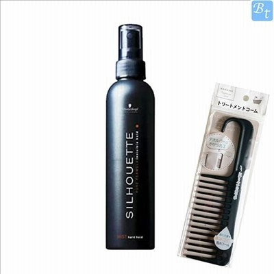 シュワルツコフ シルエット ハードミスト 200ml  & トリートメントコーム ヘアミスト　