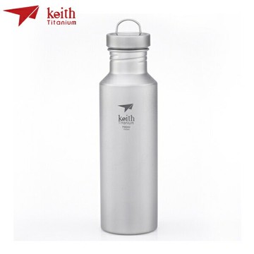 【Keith】鎧斯Ti3032純鈦運動水壺(附Ti0012隔熱水壺套) / 露營杯具 / 環保餐碗杯盤/戶外水壺《長毛象休閒旅遊名店》