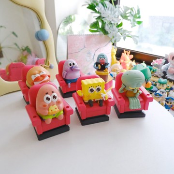 《海綿寶寶》新品登場♥︎｜電影院系列搖擺公仔盲盒 SpongeBob