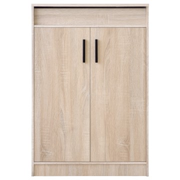 《HOPMA》美背掀蓋式收納鞋櫃 台灣製造 玄關收納 大容量置物-淺橡(漂流)木