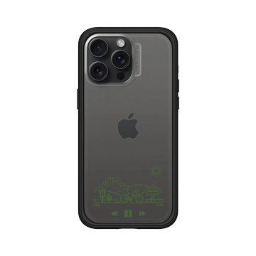 iPhone 15 Pro Max Mod NX 黑 - Nature Explorers 自然探索指南 - 單車獨旅