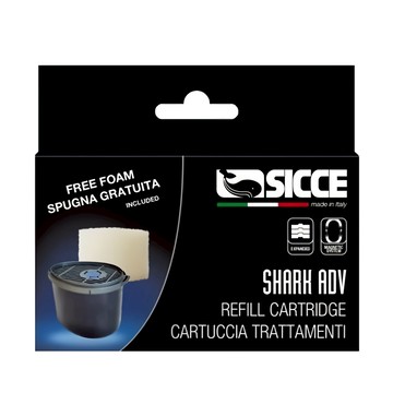 SICCE 希捷 鯊魚專用濾材盒 (含生化棉1入)  9 x 7 x 6.5cm  1個