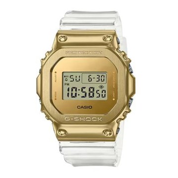 CASIO 卡西歐G-SHOCK 工業風金屬色電子錶 GM-5600SG-9_43.2mm