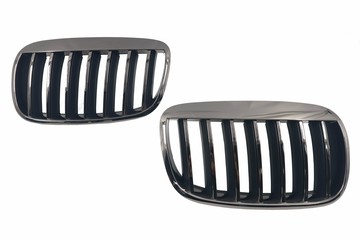 大禾自動車 副廠 鈦黑 單線 水箱罩 適用 BMW 寶馬 E70 X5 E71 X6 2007-2013