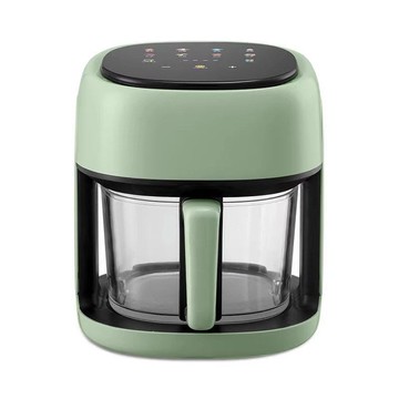 快樂購購??110V伏d空氣炸鍋家用全自動可視一體無油 香港  小家電