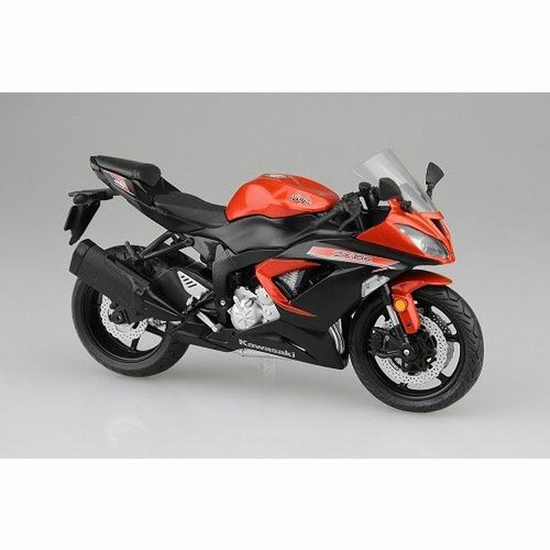 スカイネット 1/12 完成品バイク Kawasaki Ninja ZX-6R 2014 オレンジ 