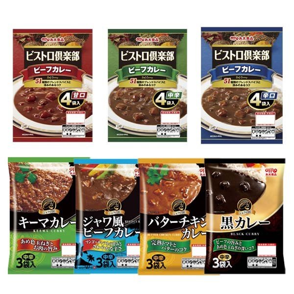 丸大食品　シェフの匠カレーシリーズ　バラエティーカレーセット　ビストロ倶楽部カレーシリーズ　LINEショッピング