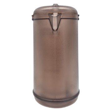 雙層強力冷水壺 1.2L HF-634A 耐熱90度 聚碳酸酯材質 日本產  棕色  1個