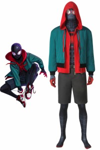 大特価 スパイダーマン スパイダーバース マイルス モラレス Into The Spider Verse Miles Morales コスプレ衣装 4362 セール Www Iacymperu Org