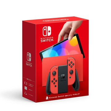 【滿額現折$330 最高3000點回饋】   【Nintendo 任天堂】Switch OLED 款式 瑪利歐亮麗紅【三井3C】