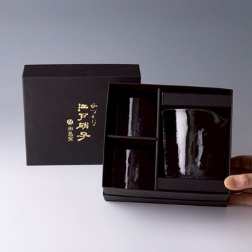 日本製富士山冷酒杯3入組(片口杯1入+冷酒杯2入) 單一規格