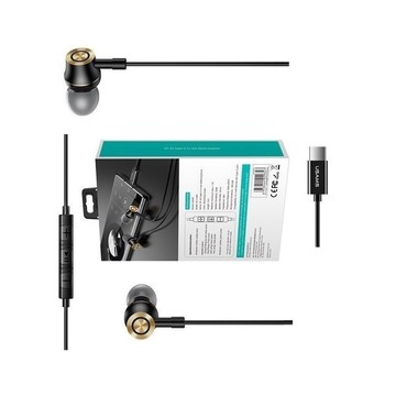 【Type-C 耳機】Usams Google Pixel 6a 6.1吋 入耳式立體聲 金屬耳機