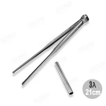 【仙德曼 SADOMAIN】正304#環保公筷夾3入組(21cm)