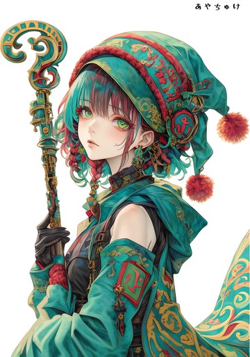 【11月新品】07-105-0091 人物貼紙 冬日女孩