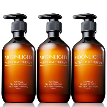 Moonlight 進化版 滋養柔順洗髮精 400mL x3入