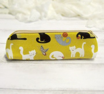 拉鍊收納布包  筆袋  小巧化妝袋  手拿包 眼鏡袋 (Pen-001)