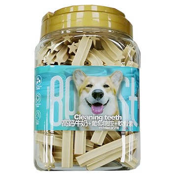 倍思特 多效機能潔牙骨 800g 全犬種適用 幫助清潔牙齒  1罐  牛奶 + 葡萄糖胺