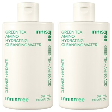 INNISFREE 台灣公司貨 綠茶保濕胺基酸卸妝水  320ml  2瓶