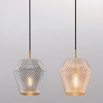 E27電鍍玻璃單吊燈 C16-13-62136 62137