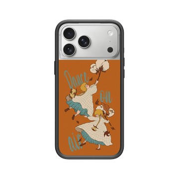 iPhone 17 Pro Max Mod NX -邊框背蓋組合 (相機按鈕) 黑 - Autumn's Tale / 秋天的故事 - 隨風飛舞