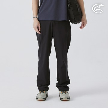 ADISI 男彈性透氣快乾休閒長褲 AP2511075 黑色 (M-3XL)｜四面彈 透氣 吸濕排汗 速乾 休閒褲