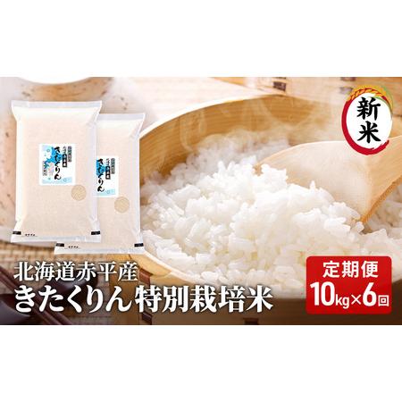 ふるさと納税 北海道赤平産 きたくりん 10kg (5kg×2袋) 特別栽培米  精米 米 北海道 定期便 北海道赤平市