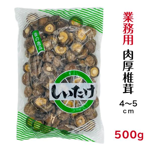 干し椎茸 業務用 肉厚 4-5cm 500g 中国産 しいたけ 椎茸 干ししいたけ 干しシイタケ 光面