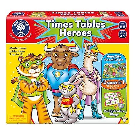 Orchard Toys Moose Games Times Tables Heroes. an exciting