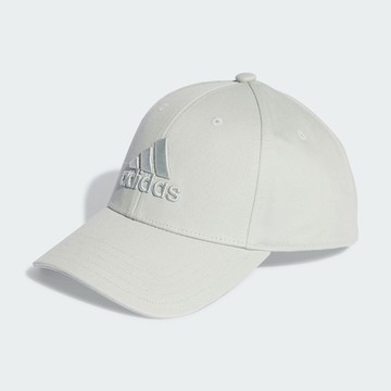 adidas 帽子 Big Tonal Logo 男女款 白 棒球帽 刺繡 可調式 愛迪達 II3559