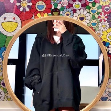 Lisa同款 FOG Essentials 20SS 袖口反光LOGO  高街外套 拉鏈帽衫