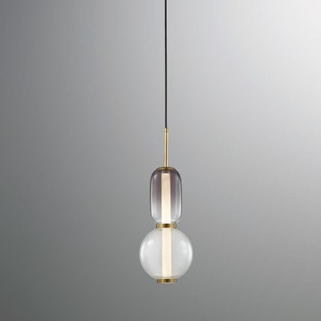 現代風電鍍玻璃造型吊燈 F85-09-K2855