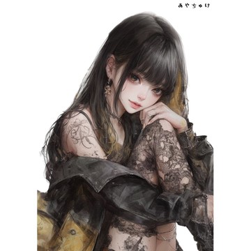 【2 月新品 2】07-092-0024 人物貼紙 黃黑色