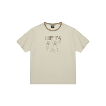 CACO-MIT 奇奇蒂蒂撞領短T-男【J1DI515】