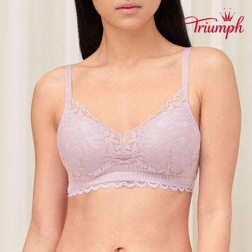 黛安芬-真我風格系列 無鋼圈 B-Ｄ罩杯內衣 紫｜11-1909 B2