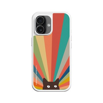 iPhone 17 SolidX 白 - ilovedoodle (Lim Heng Swee) - Cat Landscape - Imagination 貓的想像力