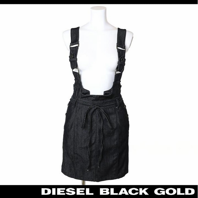 DIESEL BlackGold インディゴデニム サロペット オーバーオール DIESEL BlackGold インディゴデニム サロペット オーバーオール