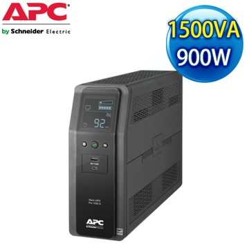 APC Back-UPS Pro 1500VA 在線互動式不斷電系統 (BR1500MS-TW)