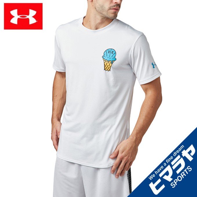 アンダーアーマー バスケットボールウェア 半袖シャツ メンズ Uaテックtシャツ Ice Cream アイスクリーム Tシャツ Men 100 Under Armour 通販 Lineポイント最大0 5 Get Lineショッピング