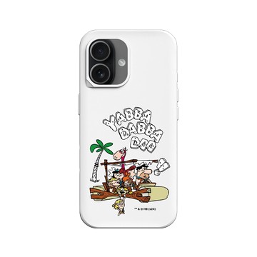iPhone 17 SolidX 白 - 摩登原始人 The Flintstones - 摩登原始人一家